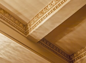 painted ceiling details
