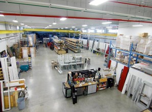 Commercial Glass warehouse